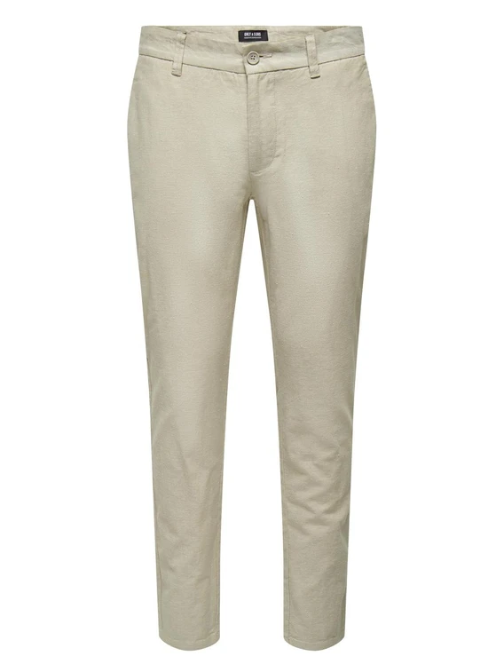 ONLY & SONS ONSMARK TAP 0011 COTTON LINEN PNT 22024937