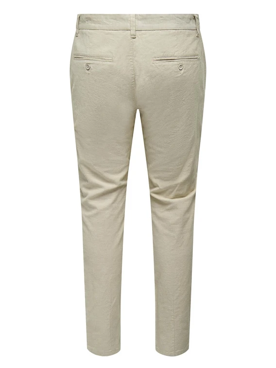 ONLY & SONS ONSMARK TAP 0011 COTTON LINEN PNT 22024937