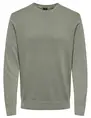 ONLY & SONS ONSMASON REG 12 WASH CREW KNIT 22028076