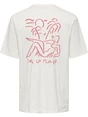 ONLY & SONS ONSMILO SKETCH RLX COAST SS TEE CS 22035271