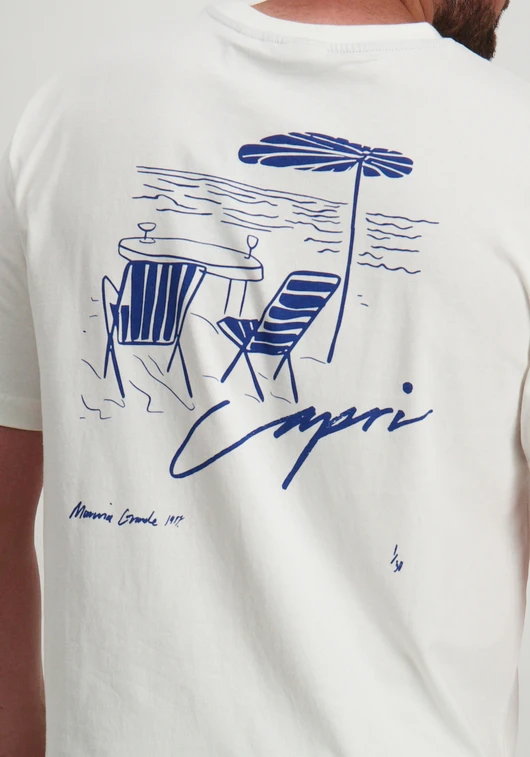 ONLY & SONS ONSMILO SKETCH RLX COAST SS TEE CS 22035271