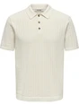 ONLY & SONS ONSMOON REG 12 SS POLO KNIT 22032760