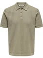 ONLY & SONS ONSMOON REG 12 SS POLO KNIT 22032760
