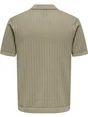 ONLY & SONS ONSMOON REG 12 SS POLO KNIT 22032760