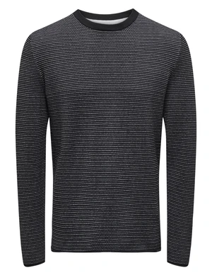 ONLY & SONS ONSNIGUEL 12 STRIPE CREW KNIT 22019544