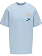 ONLY & SONS ONSPALM DAYS PRINT RLX SS TEE 22033417