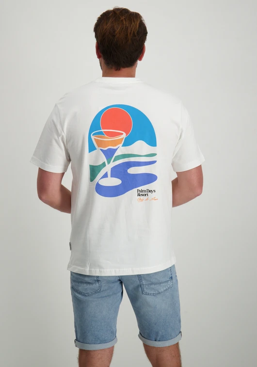 ONLY & SONS ONSPALM DAYS PRINT RLX SS TEE 22033417