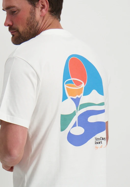 ONLY & SONS ONSPALM DAYS PRINT RLX SS TEE 22033417