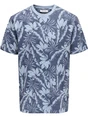 ONLY & SONS ONSPERRY LIFE REG LEAF AOP SS TEE N 22025283
