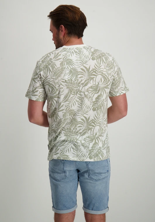 ONLY & SONS ONSPERRY LIFE REG LEAF AOP SS TEE N 22025283