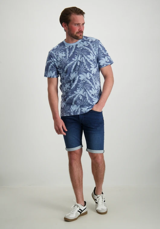 ONLY & SONS ONSPERRY LIFE REG LEAF AOP SS TEE N 22025283