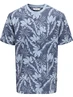 ONLY & SONS ONSPERRY LIFE REG LEAF AOP SS TEE N 22025283