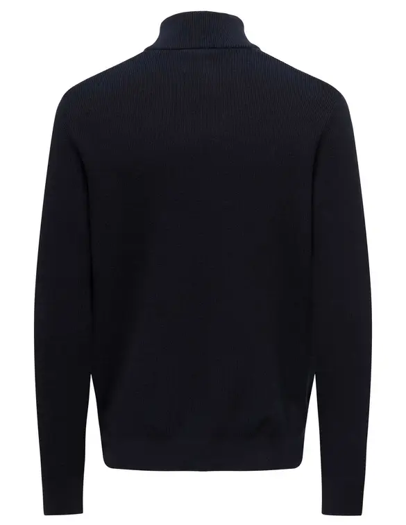 ONLY & SONS ONSPHIL REG 12 STRUC HALF ZIP KNIT 22023210