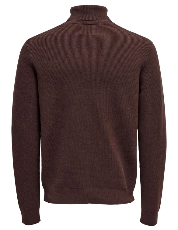 ONLY & SONS ONSPHIL REG 12 STRUC ROLL NECK KNIT 22023202