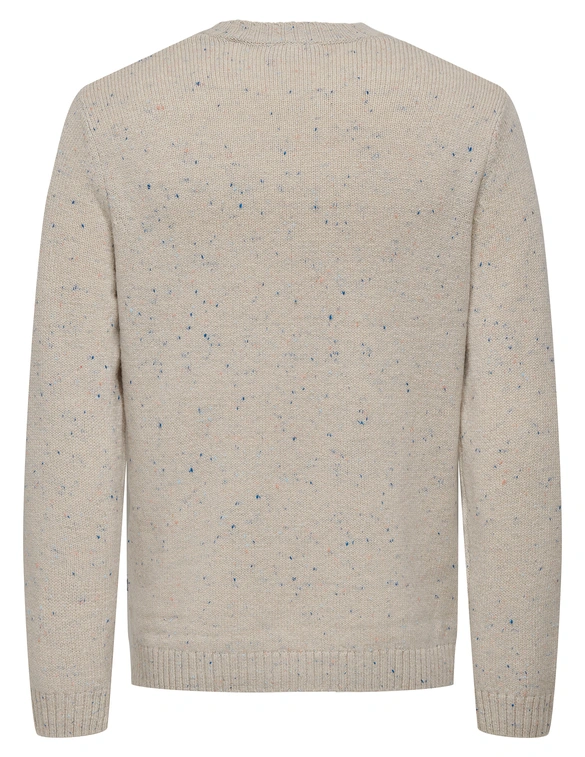 ONLY & SONS ONSRICKY REG 9 NAP CREW KNIT 22031539