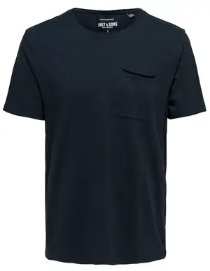 ONLY & SONS ONSROY REG SS SLUB POCKET TEE NOOS 22022531