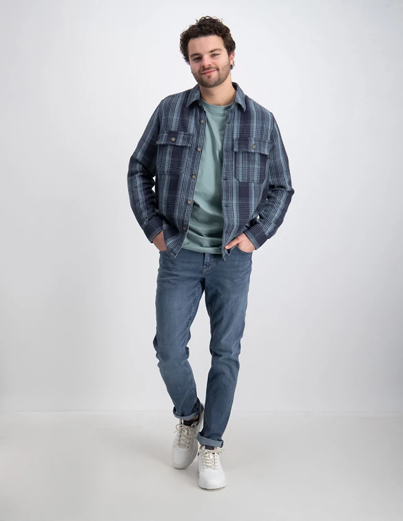 ONLY & SONS ONSSCOTT LS CHECK FLANNEL OVERSHIRT 22024162
