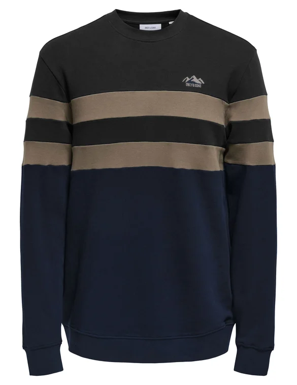 ONLY & SONS ONSTHOR REG LOGO CB CREW 3626 SWT C 22023626