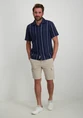 ONLY & SONS ONSTREV LIFE REG SS STRUC STRIPE SH 22029099