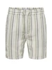 ONLY & SONS ONSTREV LIFE REG STRUC STRIPE SHORT 22026950