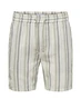 ONLY & SONS ONSTREV LIFE REG STRUC STRIPE SHORT 22026950