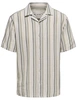 ONLY & SONS ONSTREV LIFE REG STRUC STRIPE SS SH 22025659