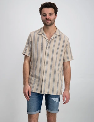 ONLY & SONS ONSTREV LIFE REG STRUC STRIPE SS SH 22025659
