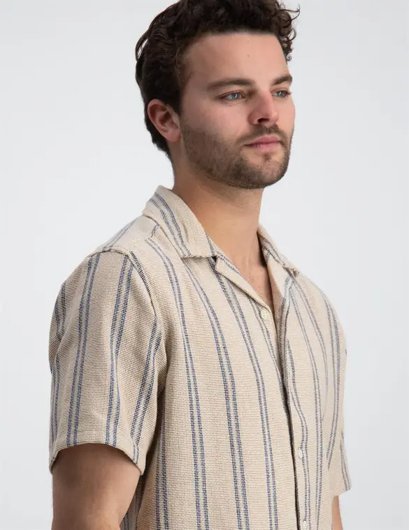 ONLY & SONS ONSTREV LIFE REG STRUC STRIPE SS SH 22025659