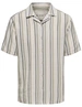 ONLY & SONS ONSTREV LIFE REG STRUC STRIPE SS SH 22025659