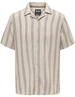 ONLY & SONS ONSTREV LIFE REG STRUC STRIPE SS SH 22025659
