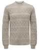 ONLY & SONS ONSWADE REG 5 STRUC CREW NECK KNIT 22027159