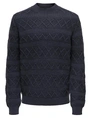 ONLY & SONS ONSWADE REG 5 STRUC CREW NECK KNIT 22027159