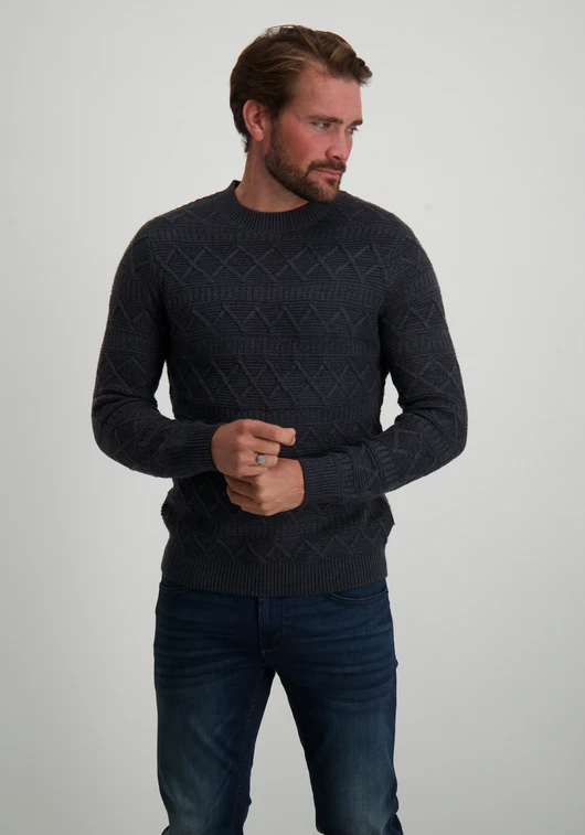 ONLY & SONS ONSWADE REG 5 STRUC CREW NECK KNIT 22027159