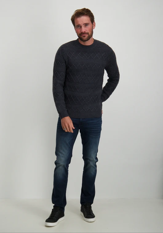ONLY & SONS ONSWADE REG 5 STRUC CREW NECK KNIT 22027159