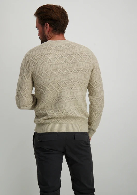 ONLY & SONS ONSWADE REG 5 STRUC CREW NECK KNIT 22027159