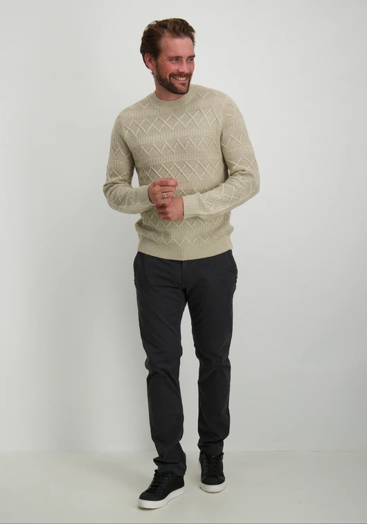 ONLY & SONS ONSWADE REG 5 STRUC CREW NECK KNIT 22027159