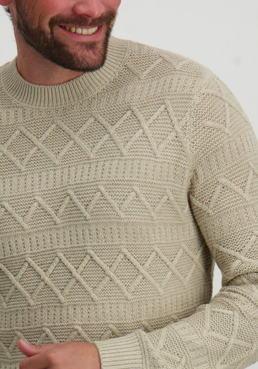 ONLY & SONS ONSWADE REG 5 STRUC CREW NECK KNIT 22027159