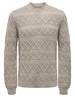 ONLY & SONS ONSWADE REG 5 STRUC CREW NECK KNIT 22027159
