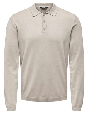 ONLY & SONS ONSWYLER LIFE REG 14 LS POLO KNIT N 22021184