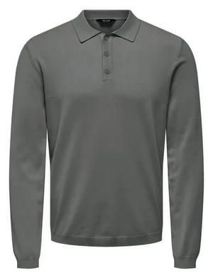 ONLY & SONS ONSWYLER LIFE REG 14 LS POLO KNIT N 22021184