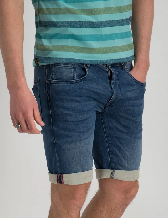 Petrol Denim Short - Jackson M-1020-SHO001