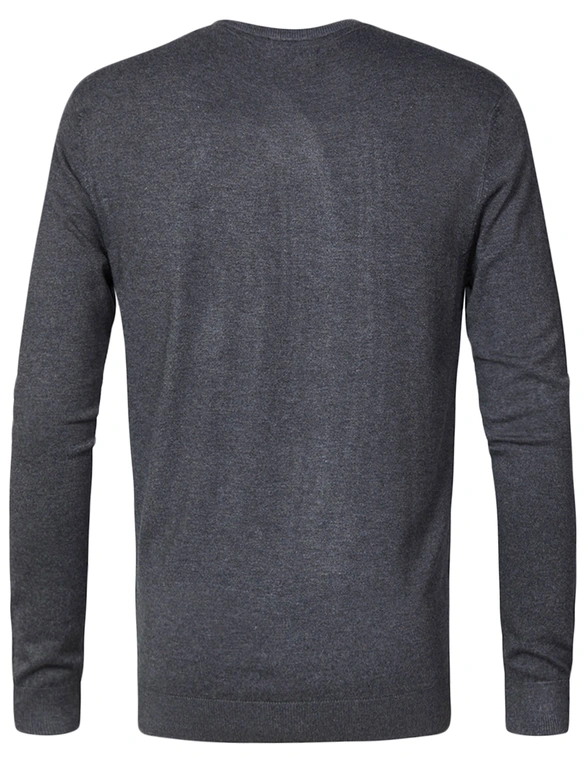 Petrol Essential crewneck knit M-NOOS-KWR002