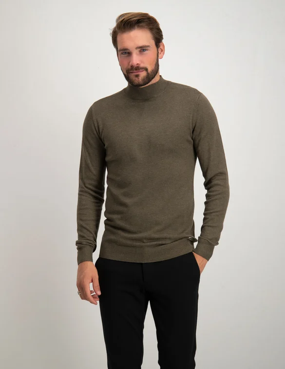 Petrol Men Knitwear Collar Basic M-3020-KWC223