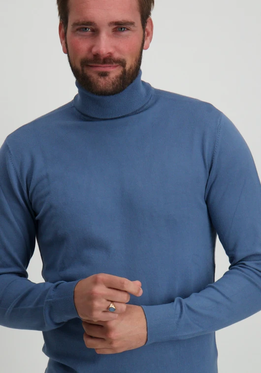 Petrol Men Knitwear Collar Basic M-3040-KWC002