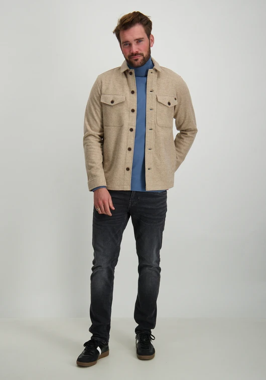 Petrol Men Knitwear Collar Basic M-3040-KWC002