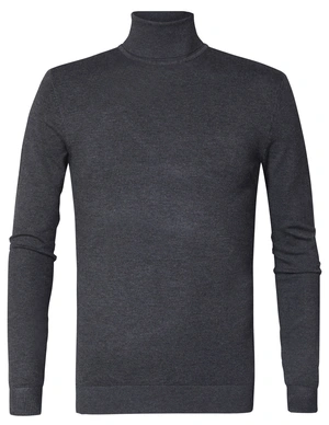 Petrol Men Knitwear Collar Basic M-NOOS-KWC001