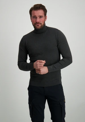 Petrol Men Knitwear Collar Basic M-NOOS-KWC001