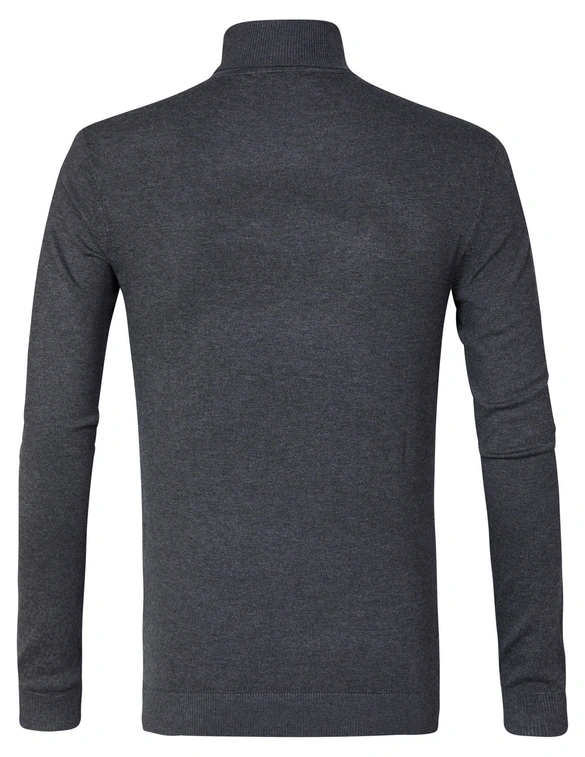 Petrol Men Knitwear Collar Basic M-NOOS-KWC001