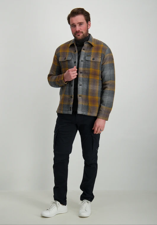 Petrol Men Knitwear Collar Basic M-NOOS-KWC001