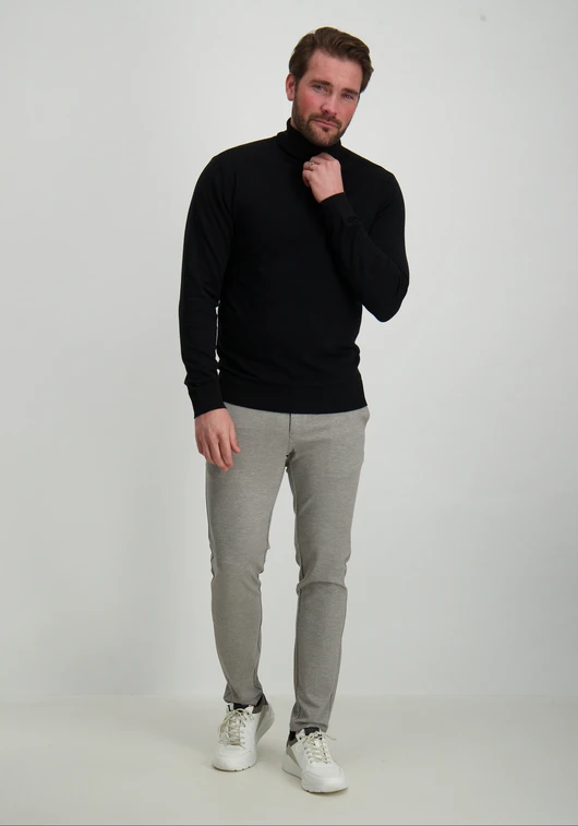 Petrol Men Knitwear Collar Basic M-NOOS-KWC001